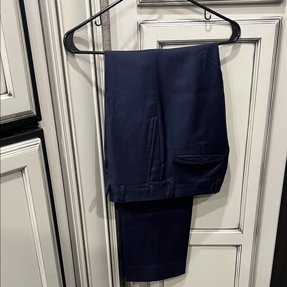 Joseph Abboud Classic Navy Trousers - Picture 1 of 3